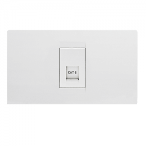 Jack Premium Datos Rj45 Sencillo Cat6 Blanco