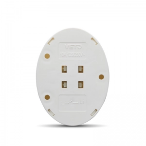 Pulsador de Timbre Simple / Blanco