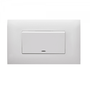 Interruptor Simple Botón Ancho Luz Piloto Veto