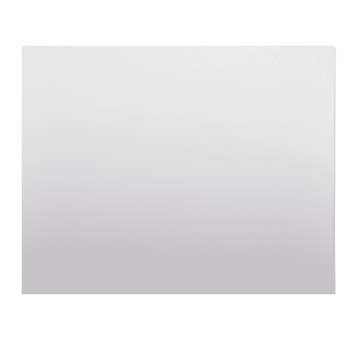 Placa Plura Ciega con Bastidor Blanco