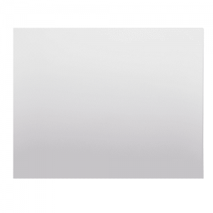 Placa Plura Ciega con Bastidor Blanco