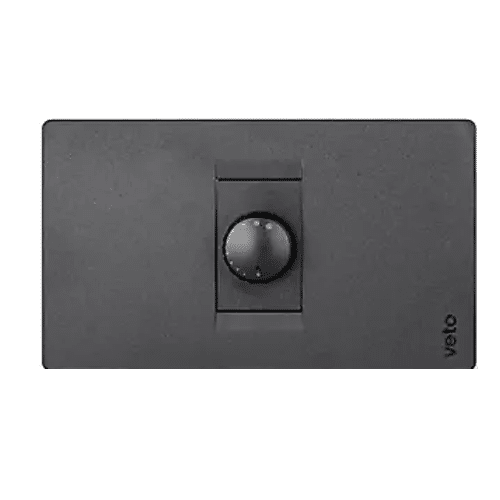 Interruptor Premium Dimmer Sencillo Negro