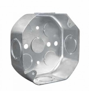 Caja Galvanizada Octagonal Retie