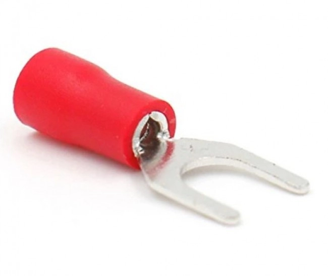 Terminal Spk (Sn) Horqueta Rojo 7/32