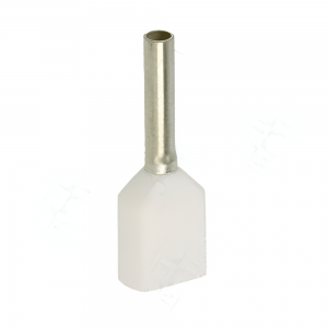 Terminal Spk (Sn) Pin Hueca Blanca Doble Conexión Awg 20