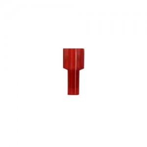 Terminal Aislado Tipo Faston (Nylon) Hembra / 0.5-1.5Mm² / 16-22Awg / 10A / Rojo
