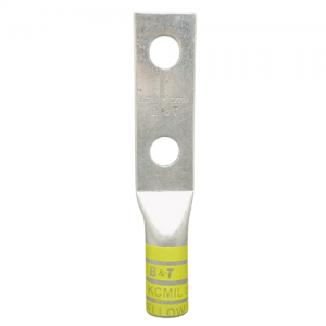 Terminal En Cobre Estañado Dos Ojos Largo 250 Kcmil