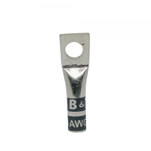 Terminal En Cobre Estañado Corto 4 AWG