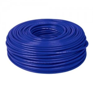 Alambre Aislado N12 Azul X Rollo