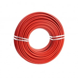 Cable Solar 6mm 70A Rojo Rollo 100m