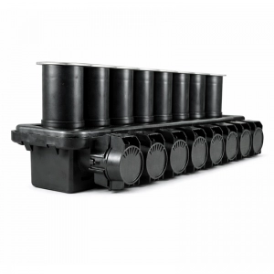 Barraje B.T 500A 8 ENTR. 6AWG - 500KCM