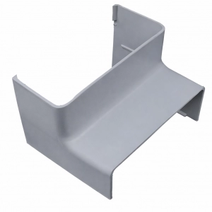 Ángulo interno 100 x 45 mm Gris