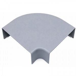 Codo 100 x 45 mm Gris