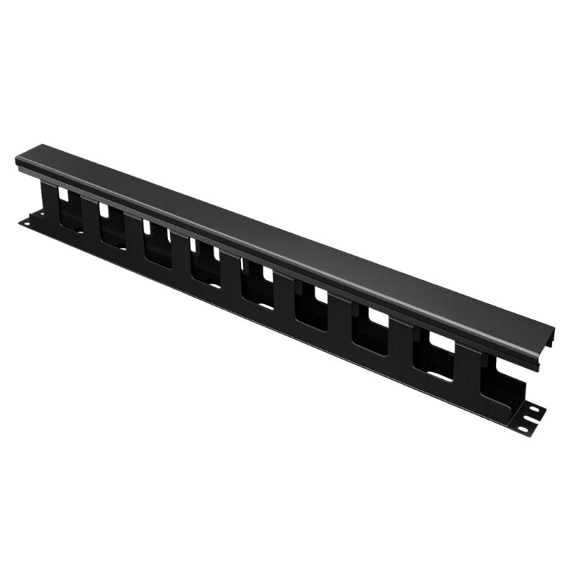 Organizador horizontal de 19- canaleta 40x40