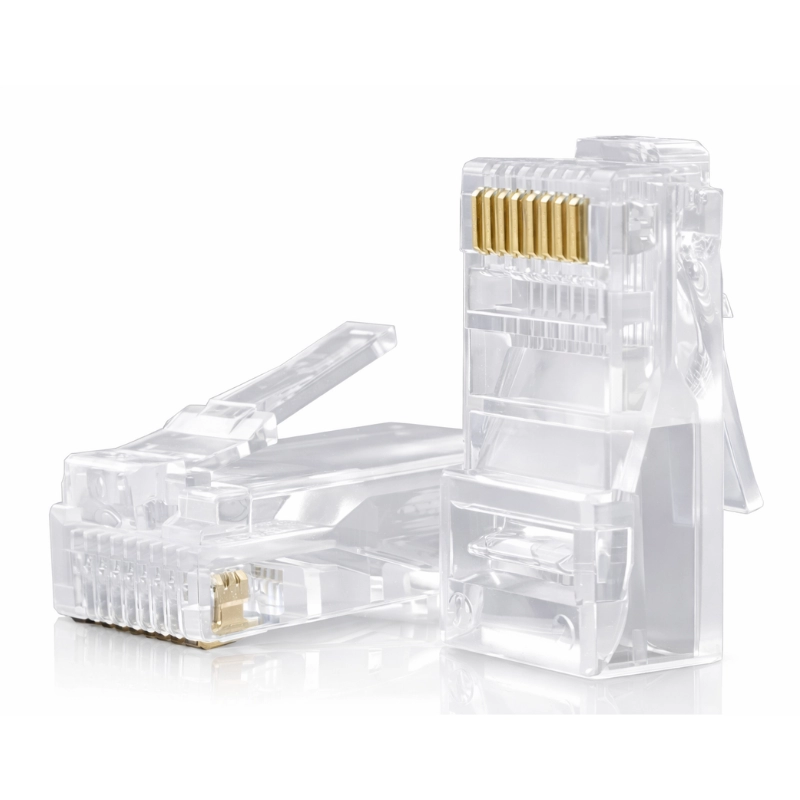 Conector macho rj45 categoría 6a