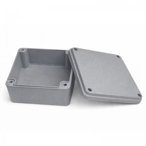 Caja de paso 100x100mm Gris