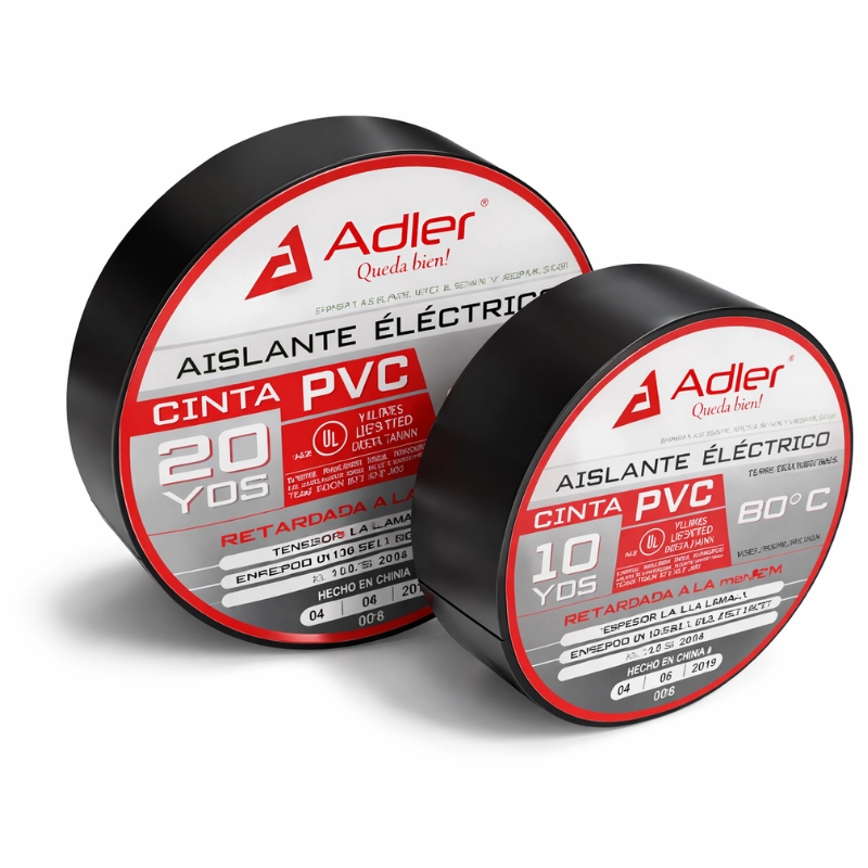 Cinta Aislante PVC - Retardada a la llama / Negro