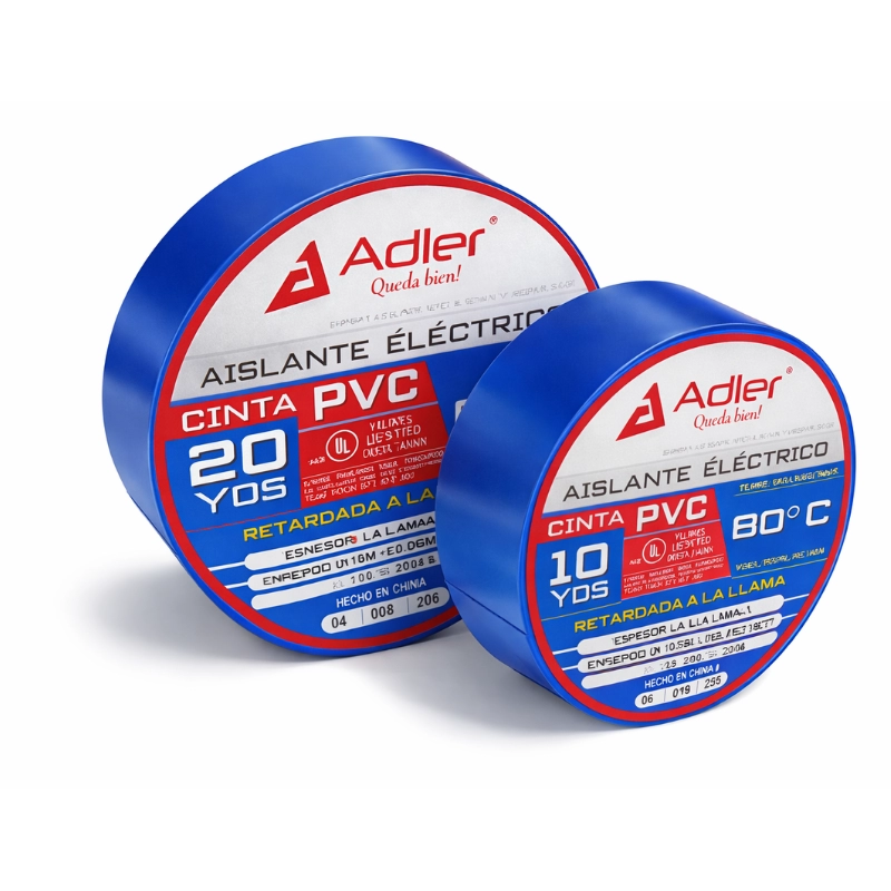 Cinta Aislante PVC - Retardada a la llama / Azul