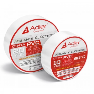 Cinta Aislante PVC - Retardada a la llama / Blanco