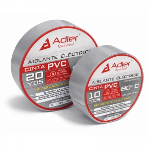 Cinta Aislante PVC - Retardada a la llama / Gris