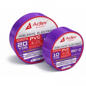 Cinta Aislante PVC - Retardada a la llama / Violeta