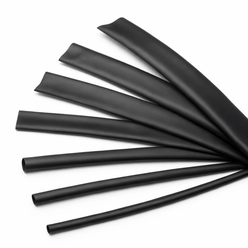 Funda Termoencogible Negro x 10mm