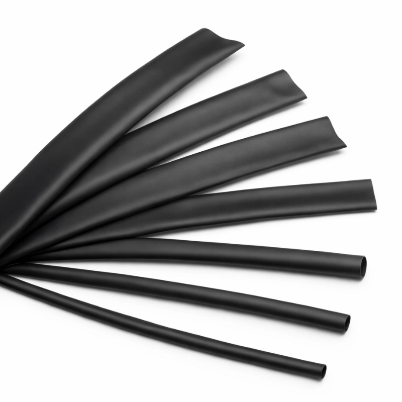 Funda Termoencogible Negro x 18mm