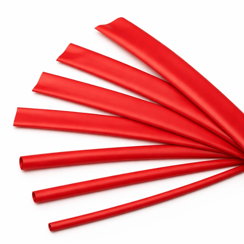 Funda Termoencogible rojo x 18mm