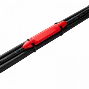 Marcador para multiconductores rojo sin impresión
