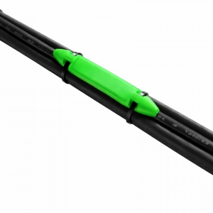 Marcador para multiconductores verde sin impresión