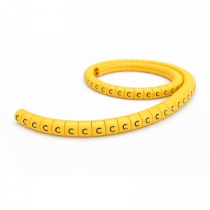 Marcador cable letra C