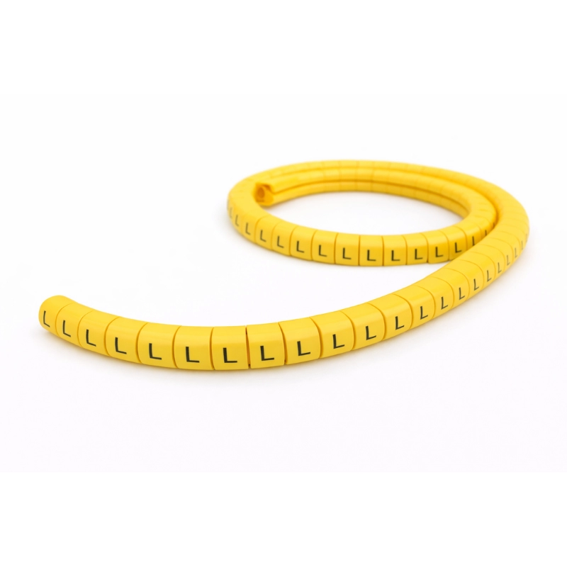Marcador cable letra L
