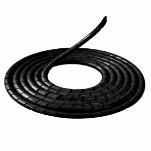 Espiral Plastico / Negro - 12mm