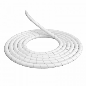 Espiral Plastico / Blanco - 4mm