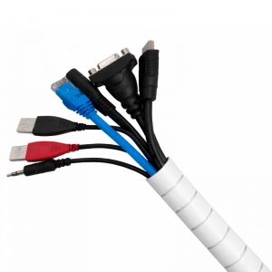 Espiral Plastico / Blanco - 9mm