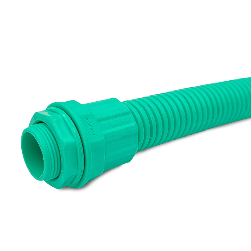 Coraza Uso Eléctrico - Isyflex / Verde claro (28mm) Cerrada