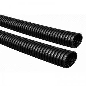 Coraza Uso Eléctrico - Isynylon Libre de Halógeno / Negro (17mm) Cerrada