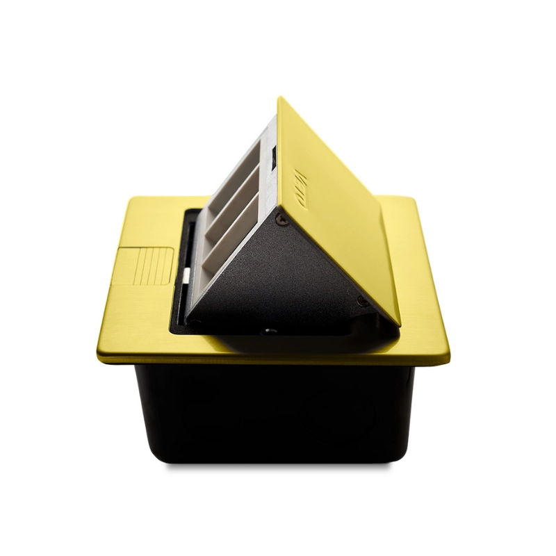 Socket piso / Bronce