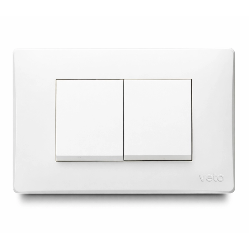 Interruptor doble NO neon balancin ancho