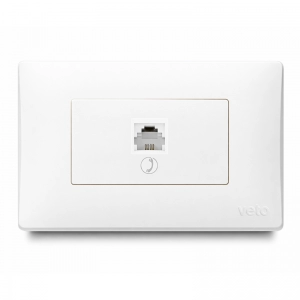 Jack telefono RJ14 simple