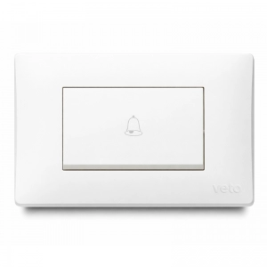 Pulsador de timbre simple NO neon balancin ancho