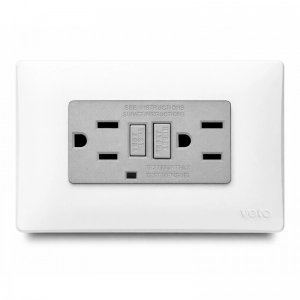 Tomacorriente doble GFCI 15A