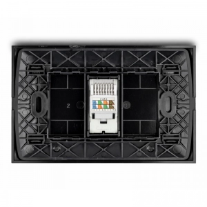 Jack datos RJ45 cat6 / Negro