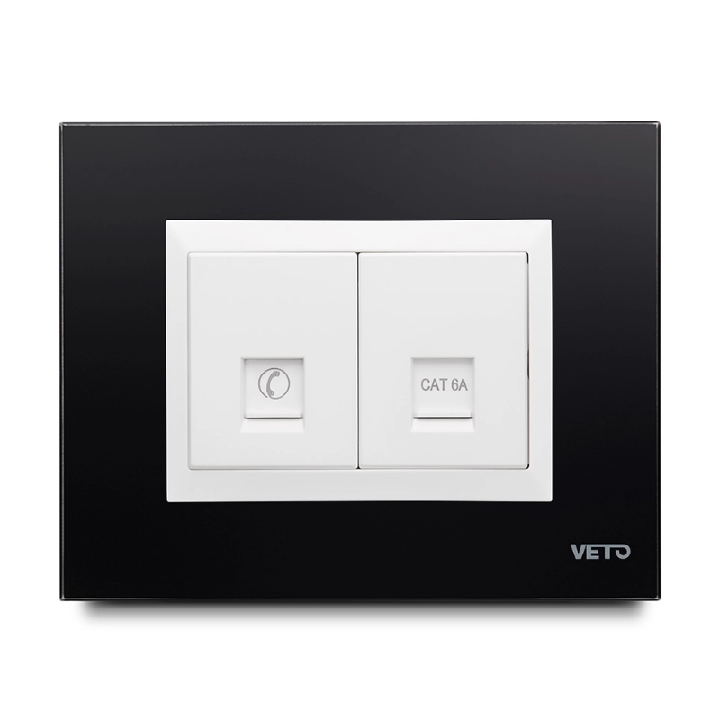 PLACA 3H Vidrio / Negro