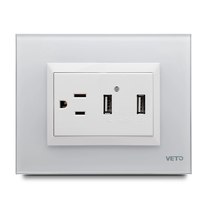 PLACA 3H Vidrio / Blanco