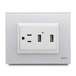 PLACA 3H Vidrio / Blanco