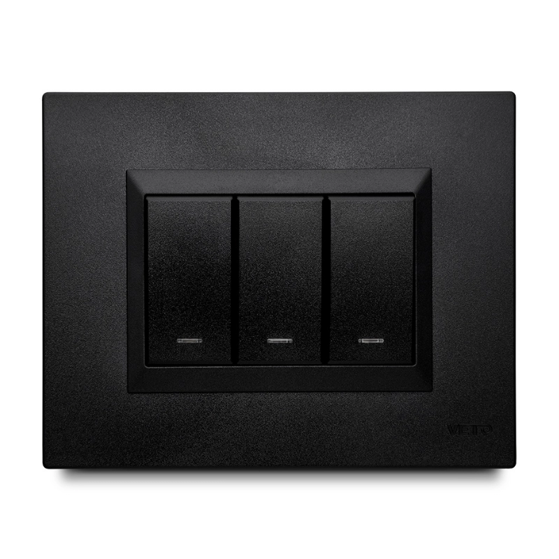 MIXTO 1 JACK TELEFONO RJ25 + 1 COAXIAL / Negro