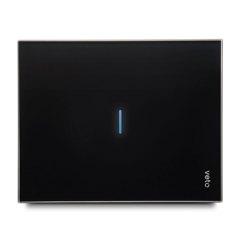 CONMUTADOR INTELIGENTE SIMPLE RF (L+N) / Negro