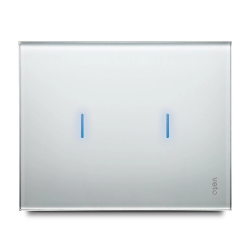 CONMUTADOR INTELIGENTE DOBLE RF (L+N) / Blanco