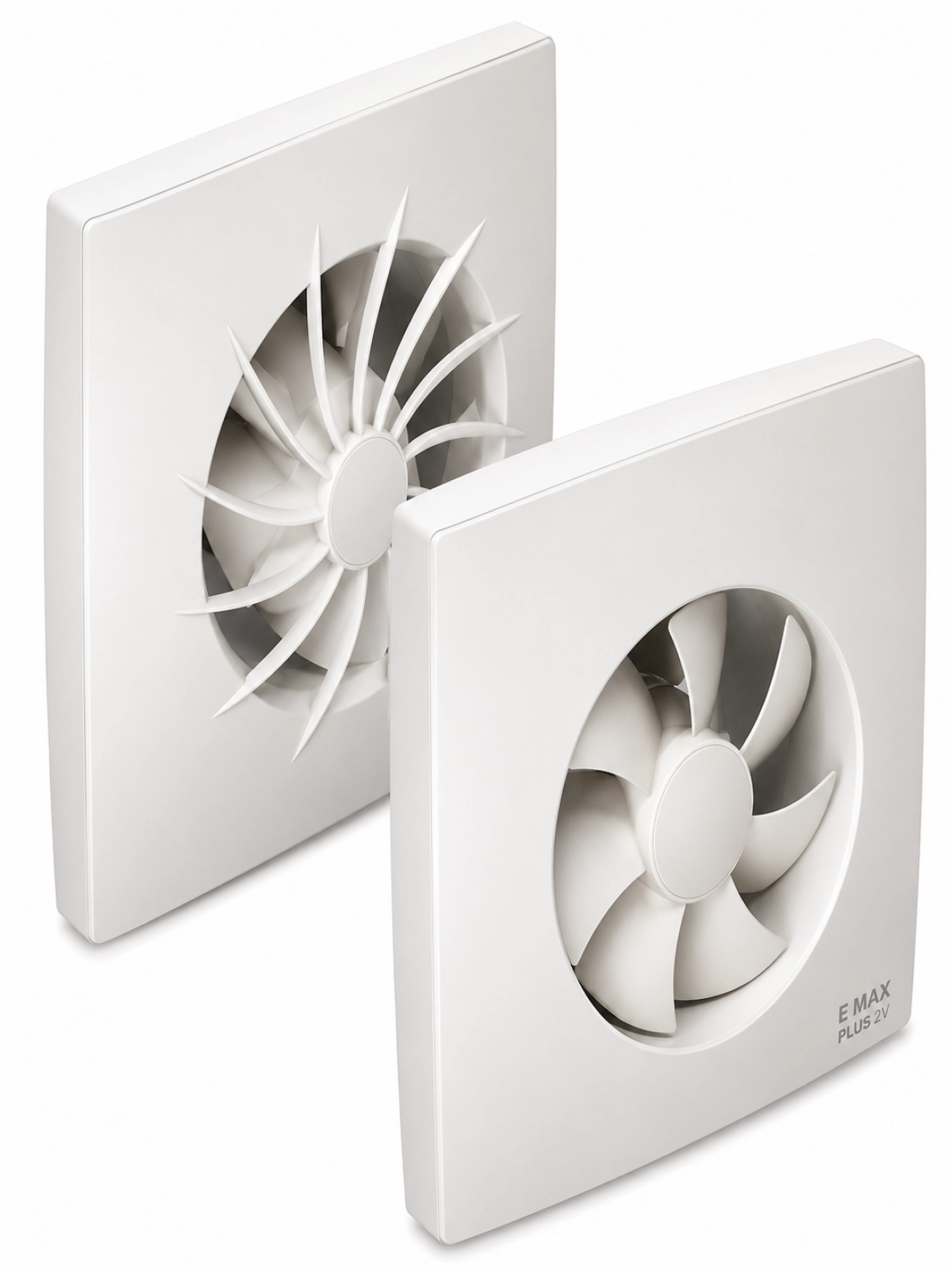 Extractor de Aire Ultrasilencioso Blanco 110-240V para Uso Continuo